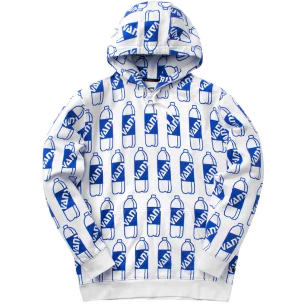 Rare Vans X Fergus Corner Store All Over Print Hoodie